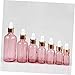 Gogogmee 30Pcs Refillable Dropper Bottles 10ml Glass Essential Oil Containers Leakproof Travel Vials for Perfume and Liquid Storage for Beauty and DIY Projects