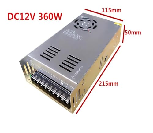 Adaptateur pilote alimentation 12V 30A 360W pour transformateur LED