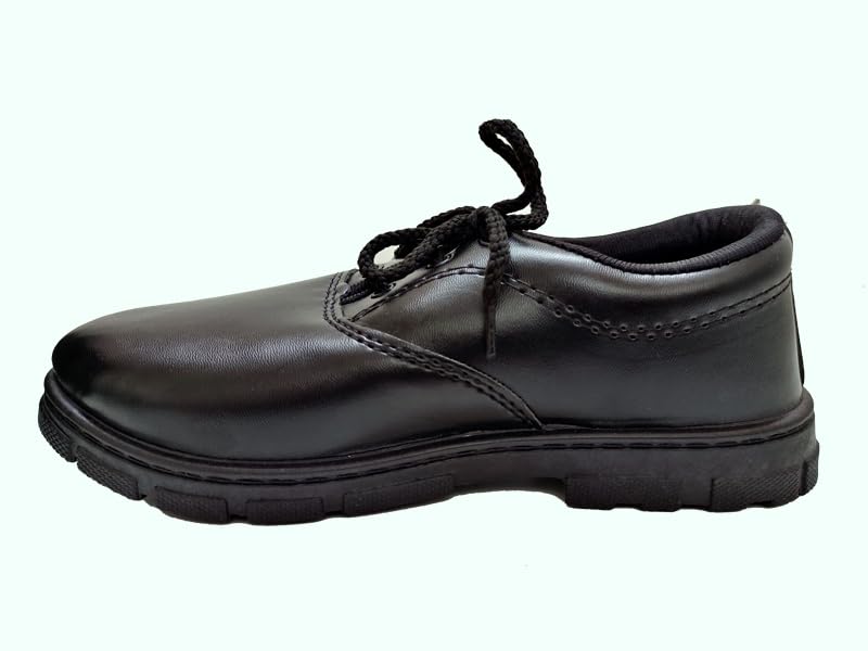 School Shoe Boys (Black)-image-0