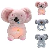 【Une peluche qui respire pour accompagner le sommeil】 Avec son effet de respiration douce, cette peluche qui respire aide à se relaxer naturellement, offrant un compagnon de nuit réconfortant pour mieux s'endormir