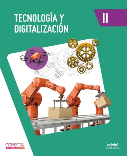 Portada de Tecnologia y Digitalizacion II 3º ESO Conecta de Otra Manera