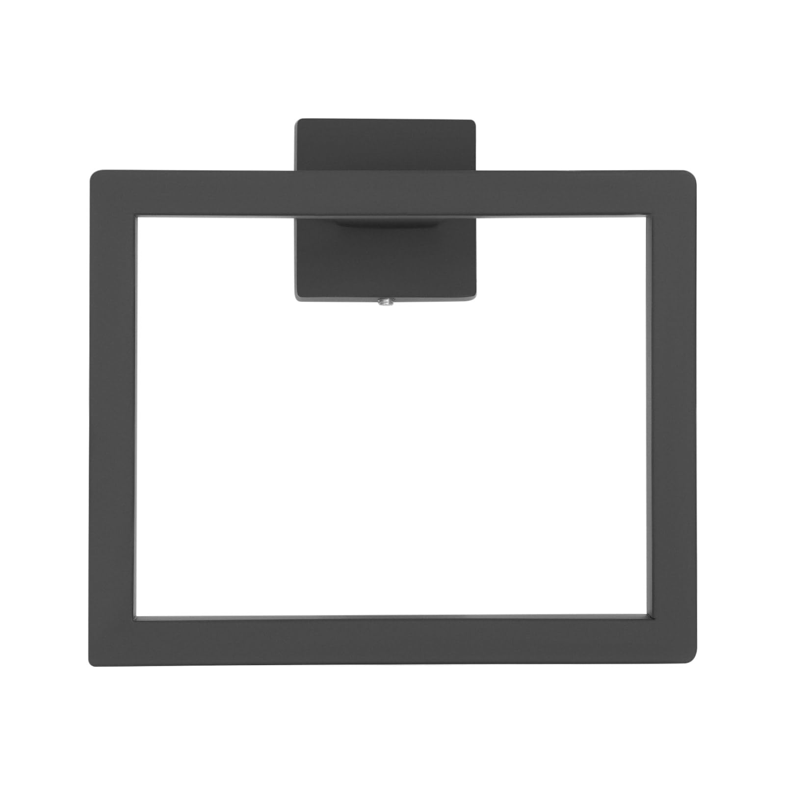 Juego de accesorios de baño de 20 piezas, accesorios de baño con 4 barras de toalla, 4 anillos de toalla, 4 soportes para papel higiénico, 8 ganchos, kit de baño para baño, inodoro (negro)