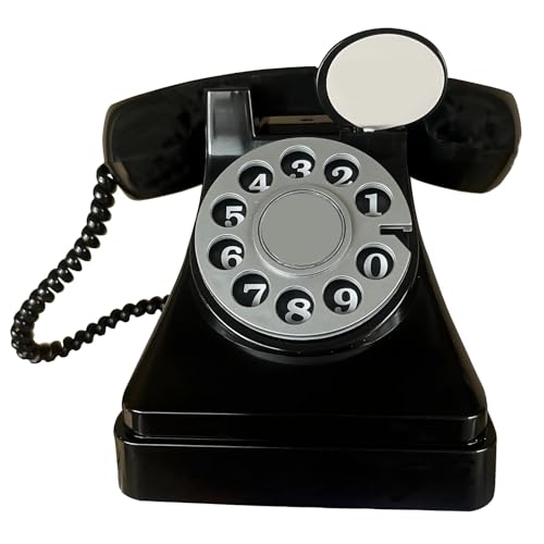 Adorno decorativo negro antiguo YHomU una réplica vintage con resina de alta gama
