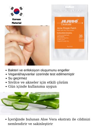 Jejudo Acne Pimple Master Patch - Sivilce Söndürücü Bant 36 patch