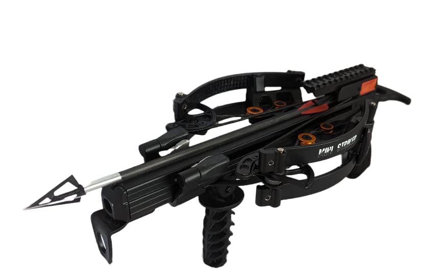 150lbs Mini Striker RD Reverse Draw Compound Self Cocking Hunting Pistol Crossbow, 420 FPS Fastest Reverse Draw Pistol in The Market
