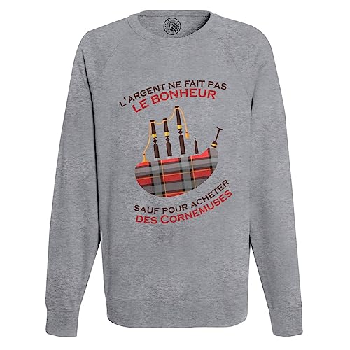 Sweat-Shirt Homme Cornemuse pour Afficher sa Passion Sans Compromis sur le Confort