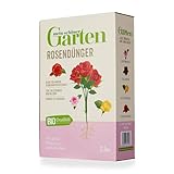 Mein schöner Garten Rosendünger 2,5kg – Zulässig für den Bio-Anbau – Dünger für alle Rosen – Kräftigender Rosendünger – Organisch – 3 Monate Langzeitwirkung - Unbedenklich für Natur und Tiere