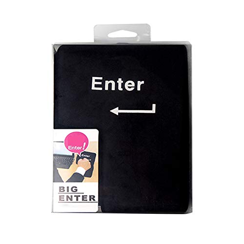 walenbily Enter Taste Big Enter Enter Kissen Office Schaum Nickerchen Kissen Anti Stress Enter Taste zum Schlagen für Büro Zuhause und Geschäftsreise