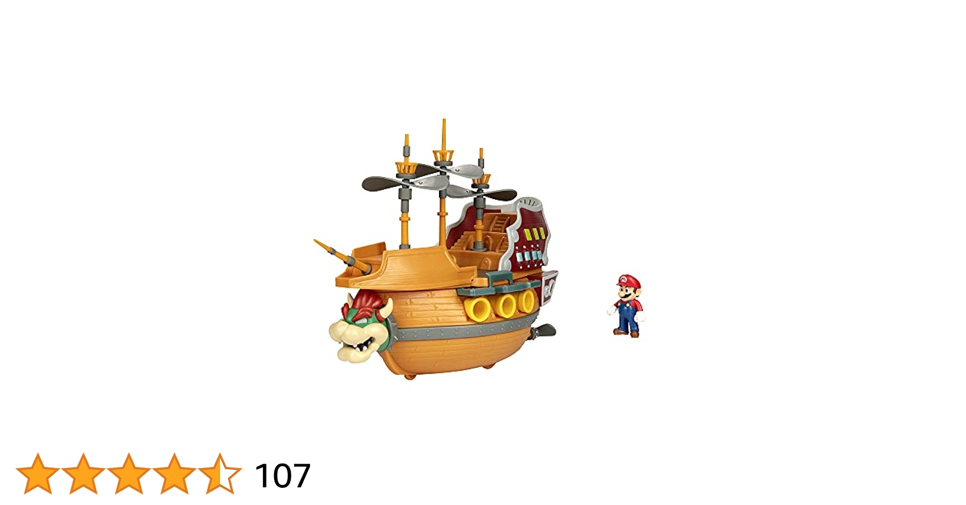スーパーマリオ Jakks クッパ クッパのひこうせんかん フィギュア スーパーマリオ Jakks クッパ クッパのひこうせんかん