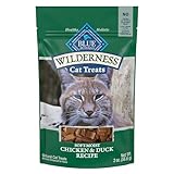 BLUE Wilderness Grain-Free Soft--Moist Chicken & Duck Recipe Cat Treats 2-oz