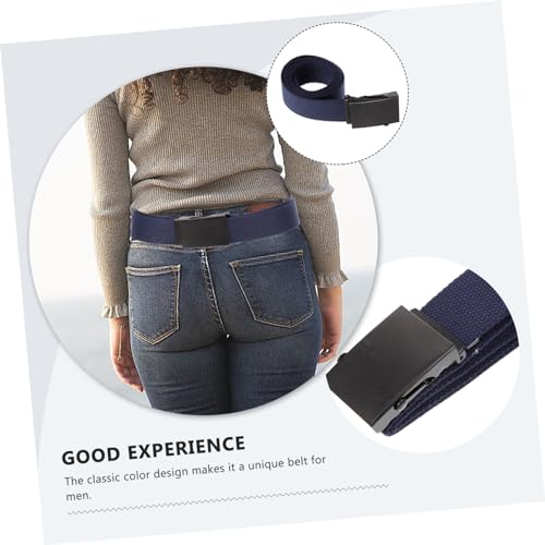 Canvas Male Belt Durable Waistband for Men for Daily Wear and Work Unique Style Long for Husband Dad Boyfriend2