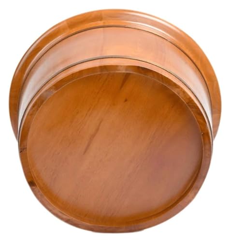 Tina de madera sólida para pies con masaje y tapa miniatura 4
