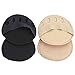 Vorfußpolster Gel High Heels Vorfuß Pads Vorfuß Schuhe Pads Metatarsal Gel Pads High Heels Vorfußpolster Fußpolster Mittelfuß Pads Hautfarbe Schwarz Für High Heels Geeignet Zum Arbeiten Laufen 2 Paar