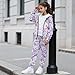 Hucavortre Axolotl Daisy Girls Clothes 2 Piece Fashion Fall Outfits Pullover Sweatshirt and Sweatpant Sweatsuit Sets with Pockets Soft Hooded Tracksuits,Printed