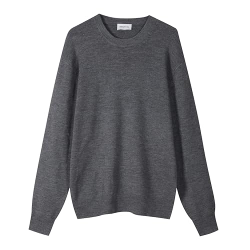 Pull col rond homme en laine mélangée idéal pour un style casual
