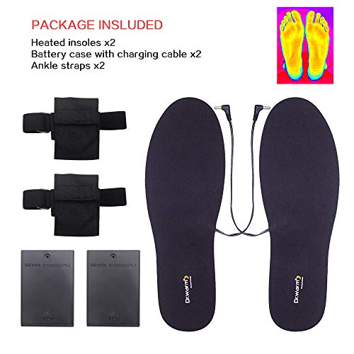 Dr.warm Thermal Soles Battery Operated Heated Shoes Insoles for Men and Women Winter Hunting Boots Shoes Sneaker Ice Fishing Hiking Camping - Thumbnail 5
