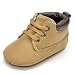 Enteer Infant Boys High-top Sneaker Brown Baby Shoes US 5
