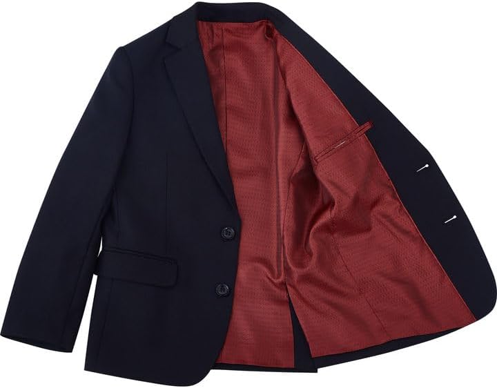 Boys' Formal Suit Set, with Suspenders, Adjustable Waist - Image 6