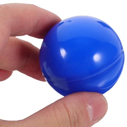 BESPORTBLE 50 Stücke Lotterie Ball Lottobälle Spielball Lotteriekugeln Kinderspielzeug für Weihnachten Xmas Familienspiele Partyspiele Party Dekoration Supplies 4cm Blau