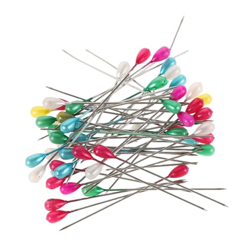 ARTIBETTER Dressmaking Pins 200pcs Straight Sewing Pins for Beads Quilting DIY Projects
