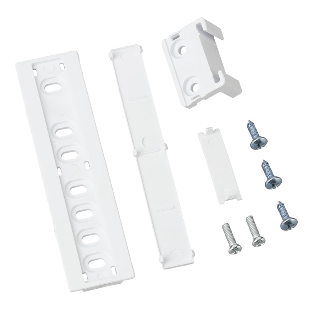 Aundhegrtt For Integrated Cupboard Installation Compatible Refrigerator Sliding Rail Embedded Glide Bracket Easy Moving