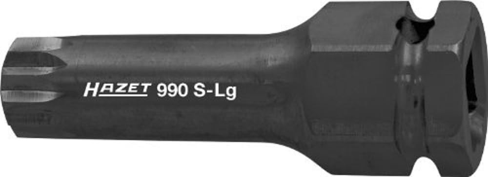 HAZET Kraft-Schraubendreher-Steckschlüsseleinsatz 990S-18LG, Länge l2 75 mm