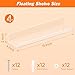 Dooiclear 4 Pack Floating Shelves for Wall, 15