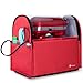 Yarwo Cubierta para KitchenAid Robots de Cocina, Funda para Batidoras amasadoras, Cubierta Encaja para Todos los KitchenAid Robots de Cocina 5.7 y 7.6 litros, Rojo