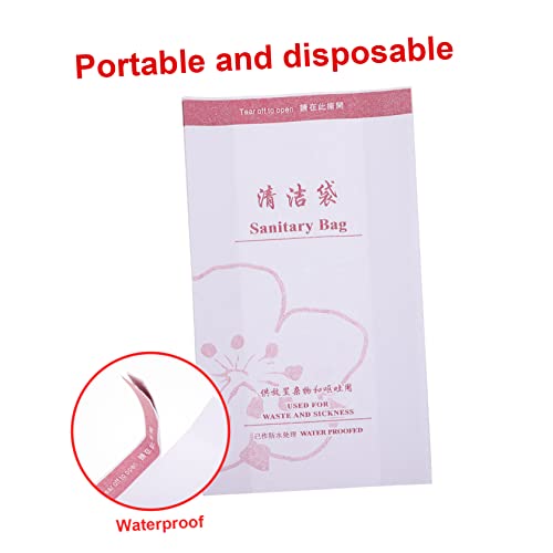 Healeved 300 Peças Saco De Vômito De Aviação Malas De Viagem Saco De Limpeza De Avião Sacos De Enjôo