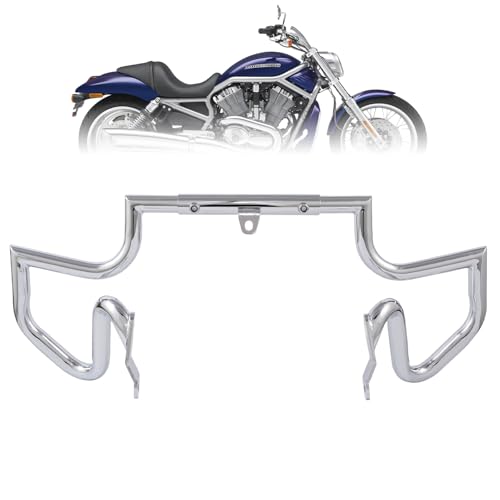 Kinglemc Crash Bar Engine Guard Highway Freeway Bar for Harley V-Rod Vrod Night Rod Muscle VRSC VRSCF VRSCA (Chrome)