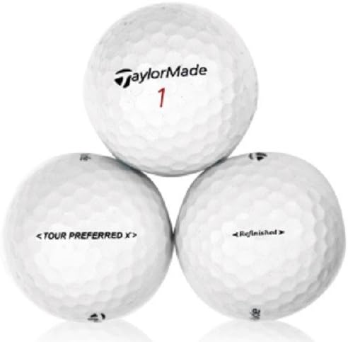 STAYLORMADE 5 Dozen Taylor Made Tour Preferred X 2016 Mint AAAAA Quality Factory Refinished Golf Balls No Pen Marks or Logos