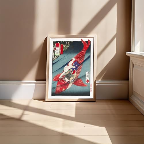 Image of BLINKART Abstract Art Aesthetic Modern Art Walls With Frame | Natural Wood Texture | Living Room Bedroom Office Wall Decoration | Poster Home Decor Frames Wall Bedroom | 12x8 Inches (D352)