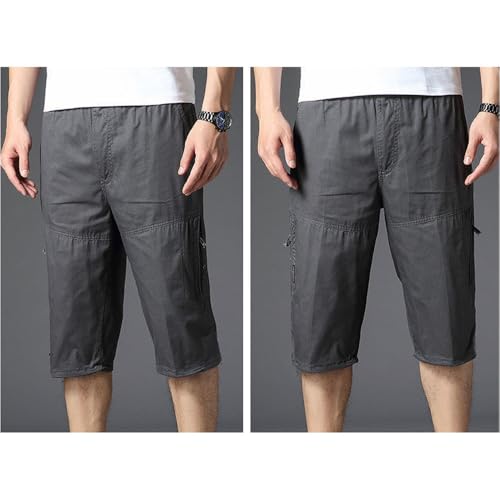 Flexrover - Ultra Comfort Flex Fit Multi-Pocket Durable Pants, Adorlina Flex Cargo Pants for Men Flexrover Cargo Short Pant3
