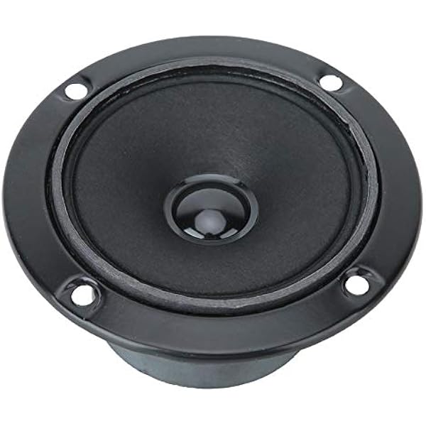 Podwójny głośnik magnetyczny, 3 cale 4Ohm 20W Czarny głośnik wysokotonowy KTV Audio Podwójne magnetyczne akcesoria głośnikowe