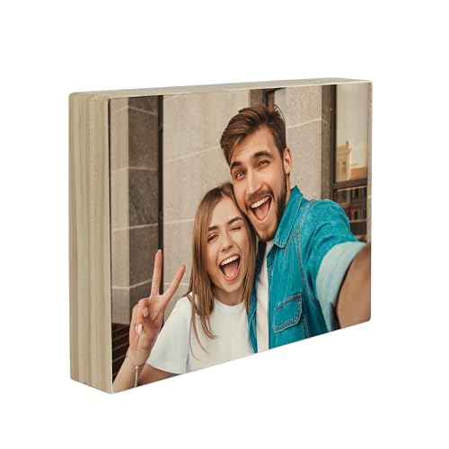 Genérico Madera Personalizada con Foto (15 x 20 cm)