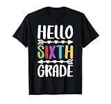 Photo Gallery hello sesto grado camicia 6 ° grado insegnante ragazzo ragazza studente maglietta Photo Gallery hello sesto grado camicia 6 ° grado insegnante ragazzo ragazza studente maglietta