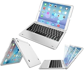 Arteck iPad Air 10.5 Keyboard, Ultra-Thin Bluetooth Keyboard with Folio Full Protection Case for Apple iPad Air 3 10.5-inch (2019) / iPad Pro 10.5-inch (2017) with 130 Degree Swivel Rotating