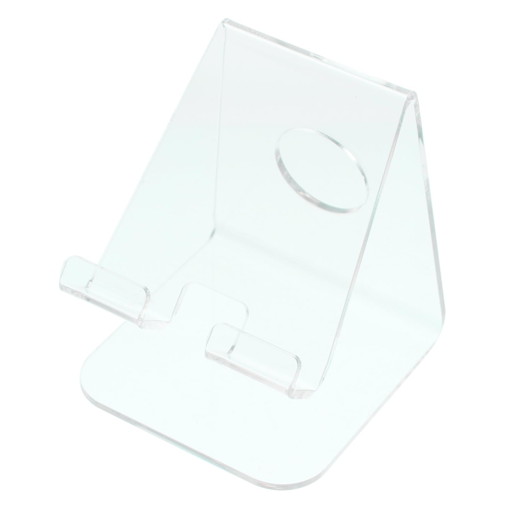 Artibetter 4pezzi Supporto Per Smartphone Trasparente Design Compatto e Leggero Angolo Di Visione Ottimale Per Scrivania e Tavolo Supporto Stabile e Pratico Per Live Streaming e Videochiamate