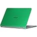 mCover iPearl Hard Shell Case for 12.5-inch ASUS Chromebook Flip C302CA Series Laptop - Green