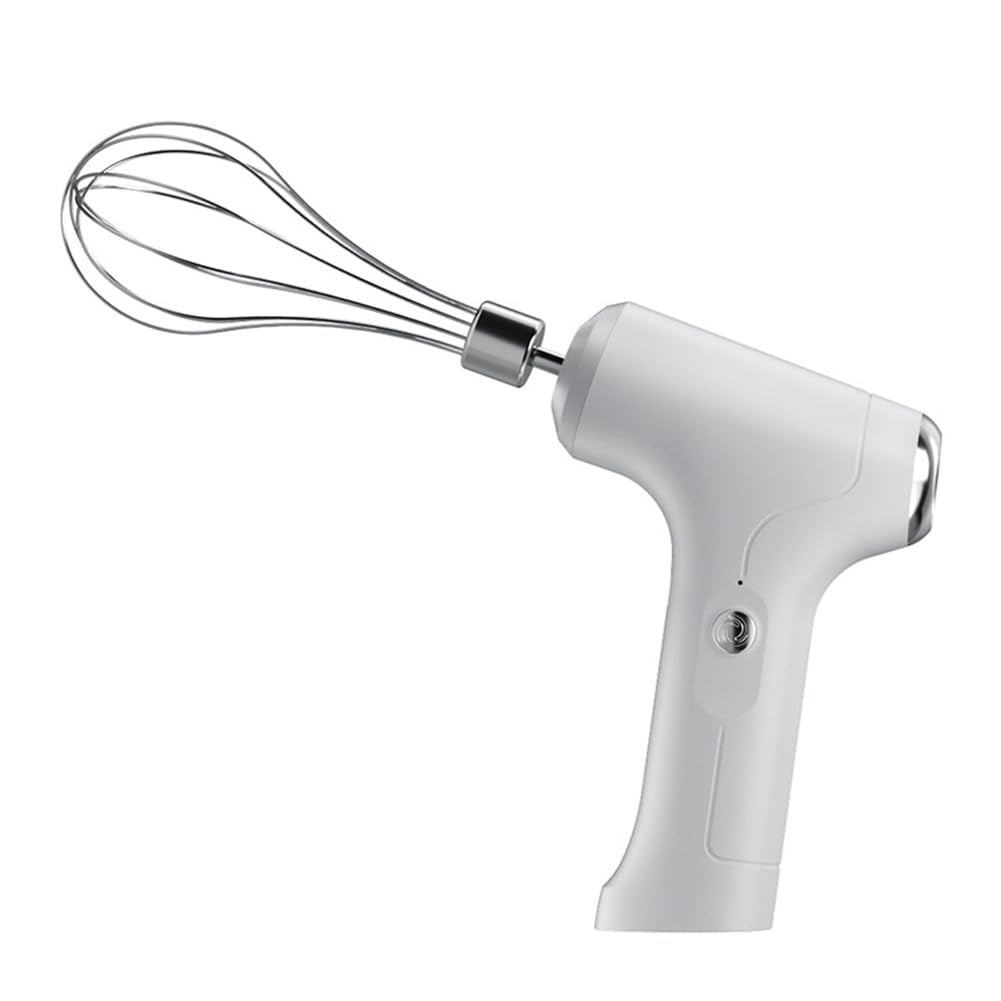 Vjsujehgy Home Baking Wireless Handheld Electric Egg Beater Whipping Cream Stirring Kitchen Baking Gadgets