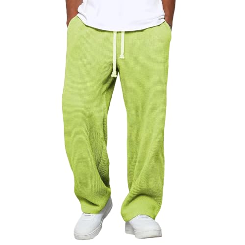 Pantalones de chándal cómodos de hombre con cintura flexible que elimina la presión