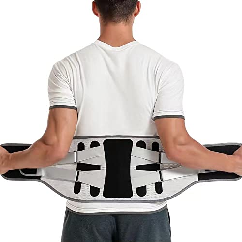 Ceinture lombaire en acier orthopédique pour hernie discale dos