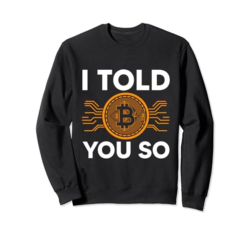 Bitcoin BTC Hold Crypto Blockchain Trader Miner Sweatshirt