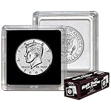 BCW 2x2 Half Dollar Coin Snap Holder - 25 ct