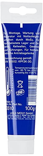 LIQUI MOLY Pro-Line Schnellrostlöser | 400 ml | Korrosionsschutz | Rostlöser | Art.-Nr.: 7390 & LM 47 Langzeitfett + MoS2 | 100 g | Lithium Fett | Art.-Nr.: 3510