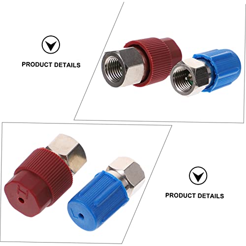 Mikinona 2 Pcs Switch Boca Conectores Automotivos Kit De Brilho Labial Acessórios Para Carro Ar Cond
