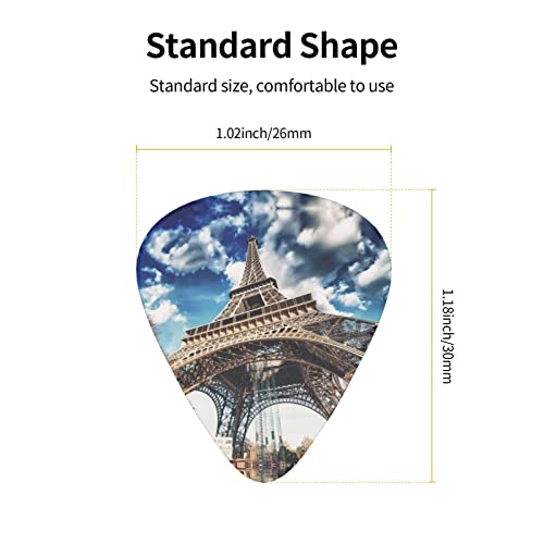 Médiators Guitare 12-Pack Paris Tour Médiators Guitare Électrique Guitare Acoustique Diverses Guitares - Les Beatles, Paul McCartney, John Lennon, RIngo Starr, George Harrison Médiators Guitare 12-Pack Paris Tour Médiators Guitare Électrique Guitare Acoustique Diverses Guitares – Image 4