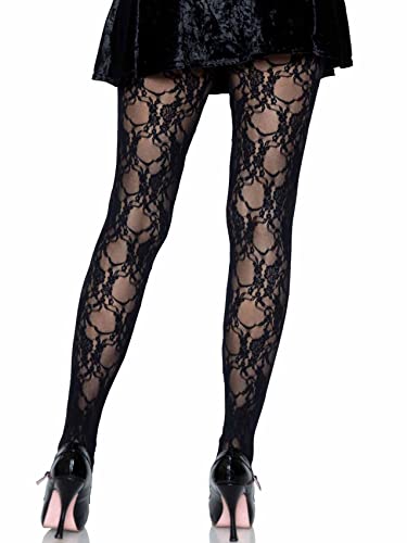 Image of Leg Avenue Women's Pattern Tights, Breathable Stretchy Fit With No-pinch Waistband
