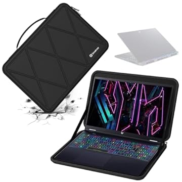 Smatree Capa protetora rígida de EVA compatível com Acer Nitro 16 de 16 polegadas, para laptop gamer Acer Predator Helios 16/Helios Neo 16, para 39.6 cm Predator Helios 3D 15 Spatiallabs Edition