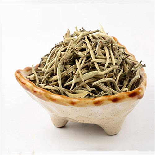 Té blanco con aguja de plata Fuding chino, 100g, té Bai Hao Yin Zhen, té para el cuidado de la salud - Imagen 6